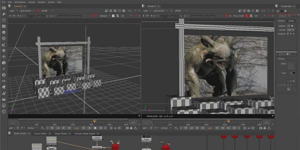 Immersive VR Compositing in Nuke, a new fxphd course.